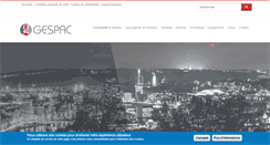 Desktop Screenshot of gespac.be
